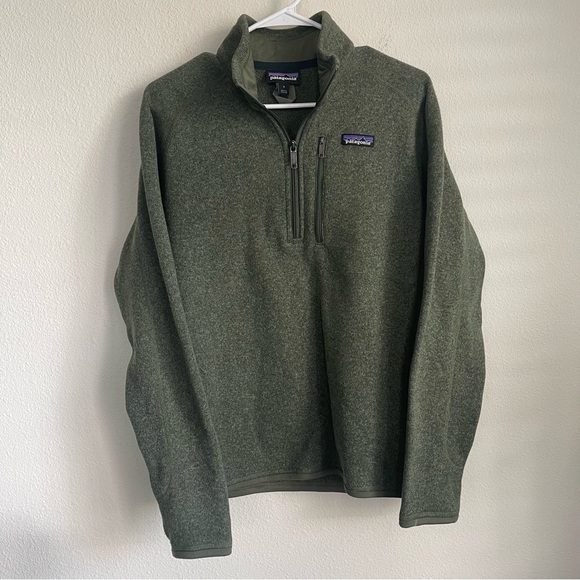 Patagonia Quarter Zip Front Zip Pocket Better Sweater - Picture 5 of 5